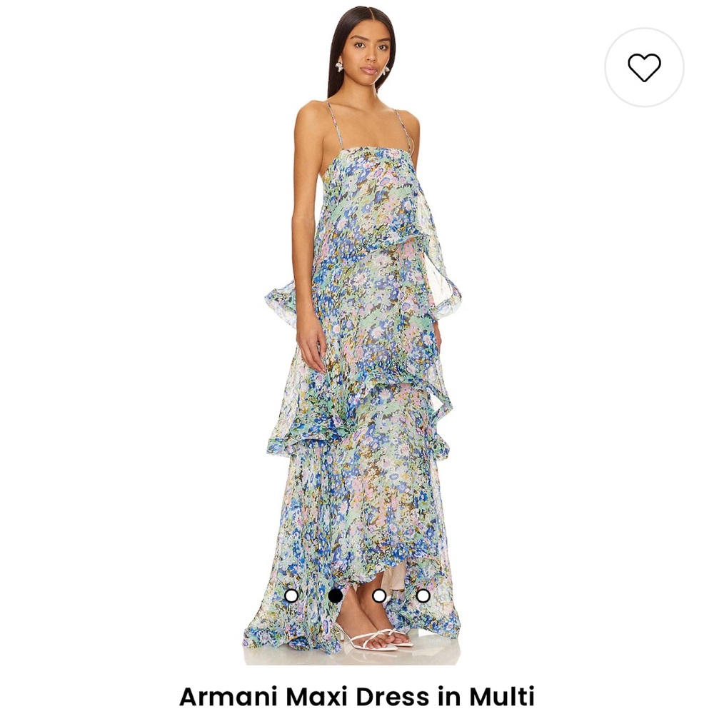 Elliatt Armani Maxi Dress in Multi — size L, worn once